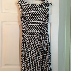 Navy blue & white Ralph Lauren dress